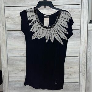 EUC miroa fitted top/Schitts Creek lookalike style